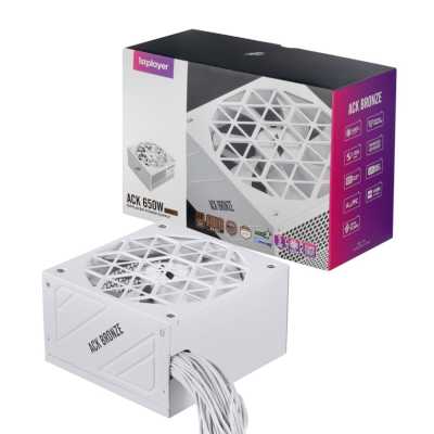 блок питания 1STPLAYER ACK Bronze 650W White HA-650AA2-WH