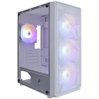 корпус 1STPLAYER FD3-M White FD3-M-WH-4F1-W