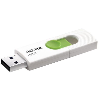флешка A-Data 128GB UV320 White-Green Белый, зеленый