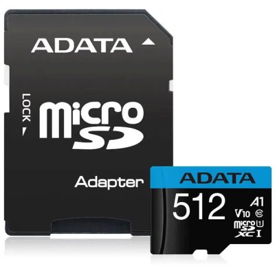 карта памяти A-Data 512GB AUSDX512GUICL10A1-RA1