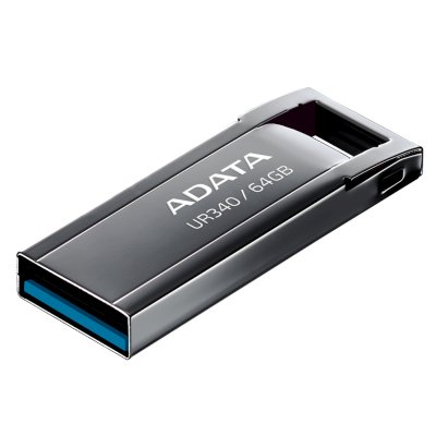 флешка A-Data 64GB UR340 Black Черный