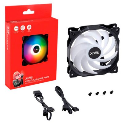 кулер A-Data XPG Vento 120 ARGB PWM Black