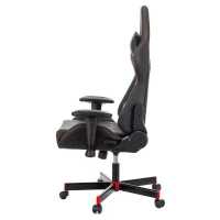 игровое кресло A4Tech Bloody GC-800 черный-красный