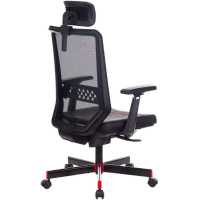 игровое кресло A4Tech Bloody GC-900 черный-красный