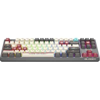 клавиатура A4Tech Bloody WS87 Grey/Red Серый-красный