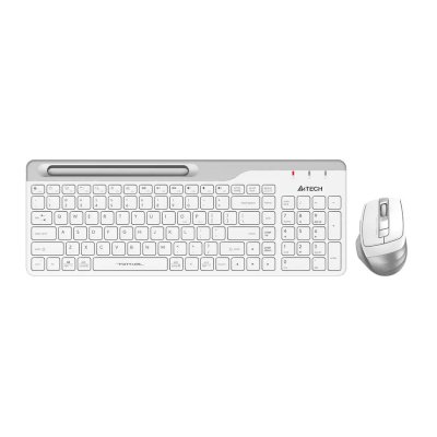 клавиатура A4Tech Fstyler FB2535C Icy White Белый-серый