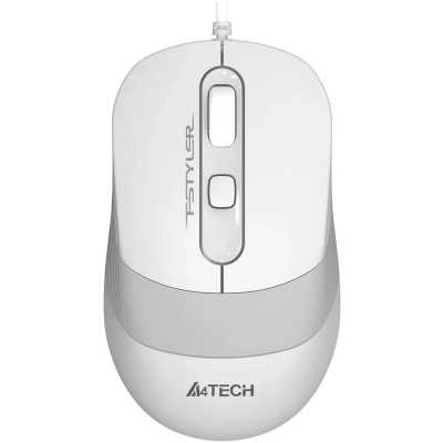 мышь A4Tech Fstyler FM10S White-Grey Белый-серый