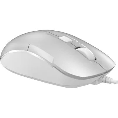 мышь A4Tech Fstyler FM26 Icy White Серебристый-белый