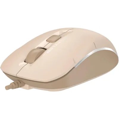 мышь A4Tech Fstyler FM26S Cafe Latte Бежевый-коричневый