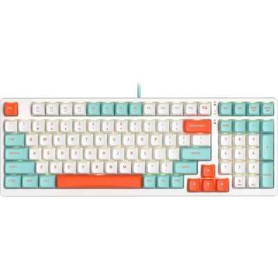клавиатура A4Tech Fstyler FS300 Panda Snorklening Белый