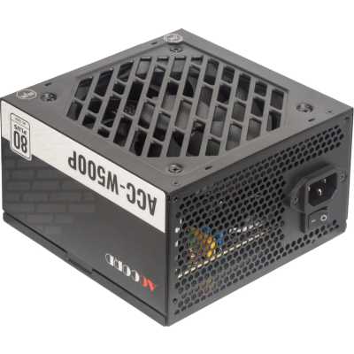 блок питания Accord 500W ACC-W500P Черный