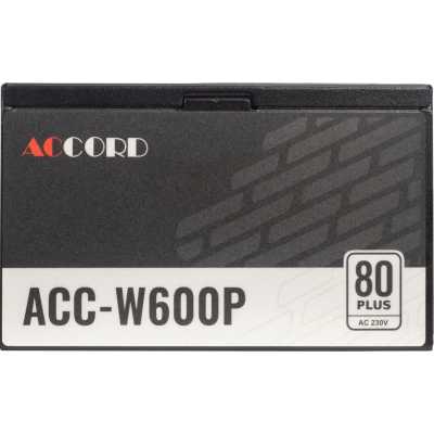 блок питания Accord 600W ACC-W600P Черный