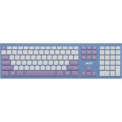 клавиатура Acer OCC200 ZL.ACCEE.003 Белый-фиолетовый