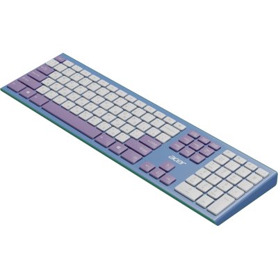 клавиатура Acer OCC200 ZL.ACCEE.003 Белый-фиолетовый
