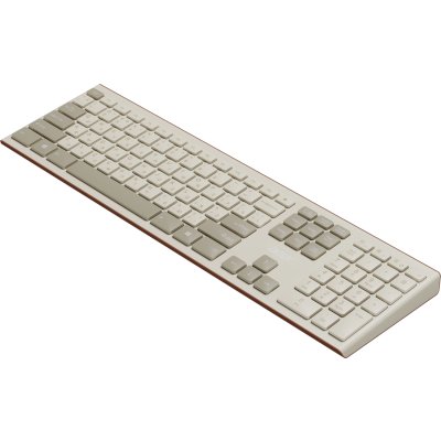 клавиатура Acer OCC200 ZL.ACCEE.004 Бежевый-серый