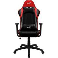 игровое кресло AeroCool AC100 AIR Black-Red черно-красный