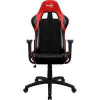 игровое кресло AeroCool AC100 AIR Black-Red черно-красный
