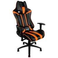 игровое кресло AeroCool AC120-BO черно-оранжевый