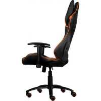 игровое кресло AeroCool AC120-BO черно-оранжевый