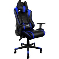 игровое кресло AeroCool AC220 AIR-BB черно-синий