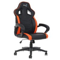 игровое кресло AeroCool AC60C AIR-BO черно-оранжевый