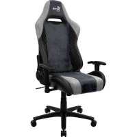 игровое кресло AeroCool Baron Steel Blue серый-синий