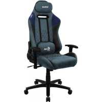 игровое кресло AeroCool Duke Steel Blue серый-синий