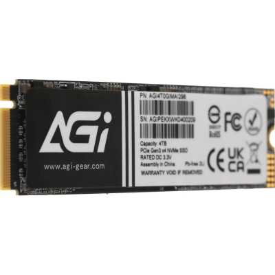 SSD диск AGI AI298 4Tb AGI4T0GIMAI298-CB Черный