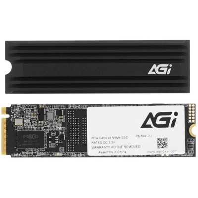 SSD диск AGI AI828 2Tb AGI2T0G44AI828-CB Черный
