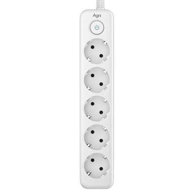 сетевой фильтр AGNI TP-FD5E-2m-white белый