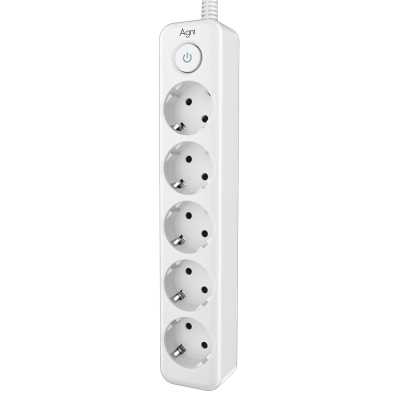 сетевой фильтр AGNI TP-FD5E-5m-white белый