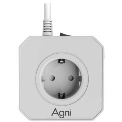 сетевой фильтр AGNI TP-VE4U5E-2m-white белый