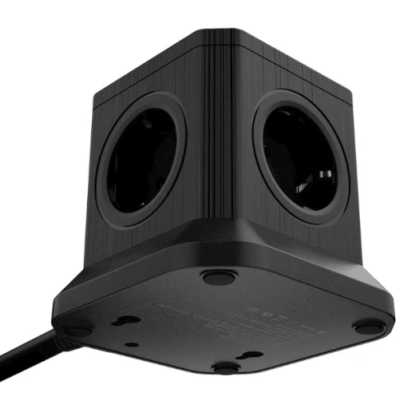 сетевой фильтр AGNI TP-VE4U5E-5m-black черный