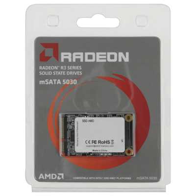 SSD диск AMD Radeon R3 Series 512Gb R3MS0512G5 Черный