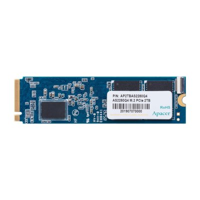 SSD диск Apacer AS2280Q4 2Tb AP2TBAS2280Q4U-1 Черный