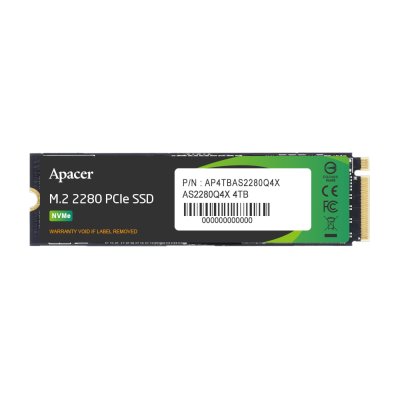SSD диск Apacer AS2280Q4X 4Tb AP4TBAS2280Q4X-1 Черный