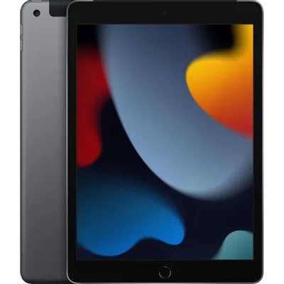 планшет Apple iPad 2021 10.2 Wi-Fi+Cellular 256Gb Space Gray MK4E3ZP/A Серый космос