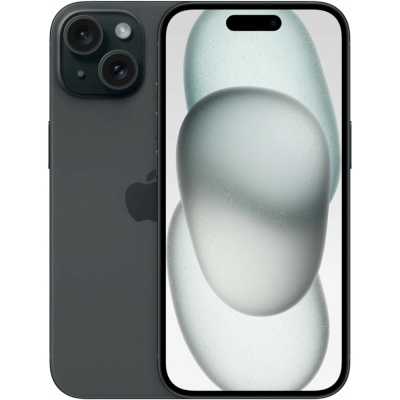 смартфон Apple iPhone 15 128GB Black MTP03RX/A черный