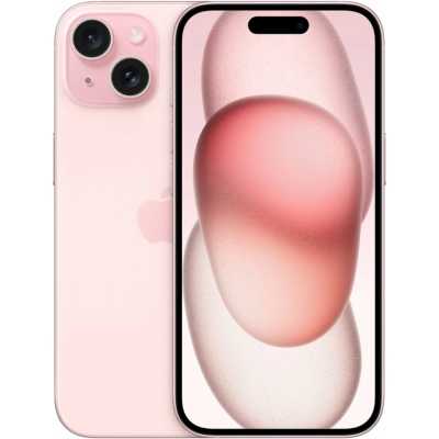 смартфон Apple iPhone 15 128GB Pink MTP13HX/A розовый