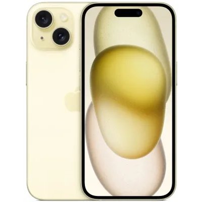 смартфон Apple iPhone 15 128GB Yellow MV9L3CH/A желтый