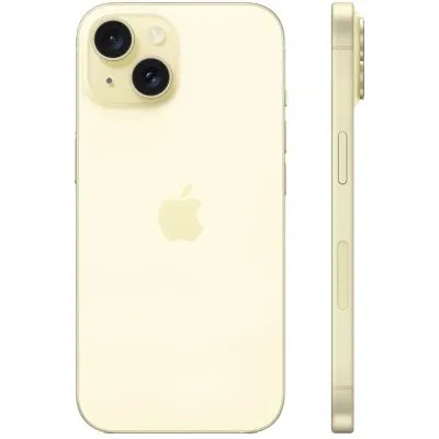 смартфон Apple iPhone 15 128GB Yellow MV9L3CH/A желтый