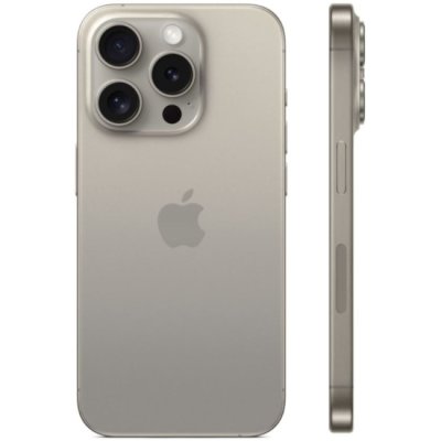 смартфон Apple iPhone 15 Pro 128GB Natural Titanium MTU93J/A бежевый титан