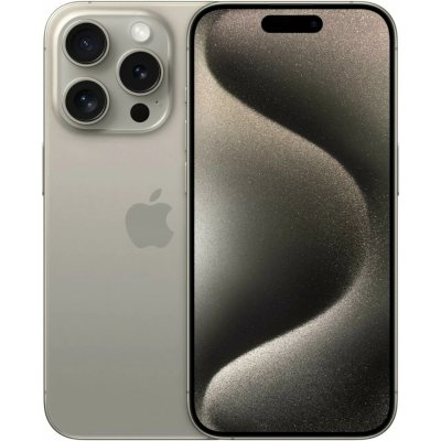 смартфон Apple iPhone 15 Pro 1TB Natural Titanium MTUT3J/A бежевый титан
