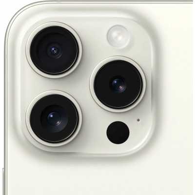 смартфон Apple iPhone 15 Pro 1TB White MTVD3ZD/A белый титан