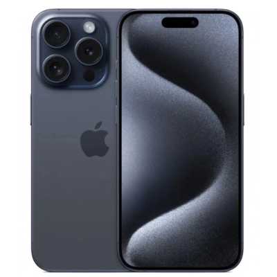 смартфон Apple iPhone 15 Pro 256GB Blue MTV63HX/A синий титан