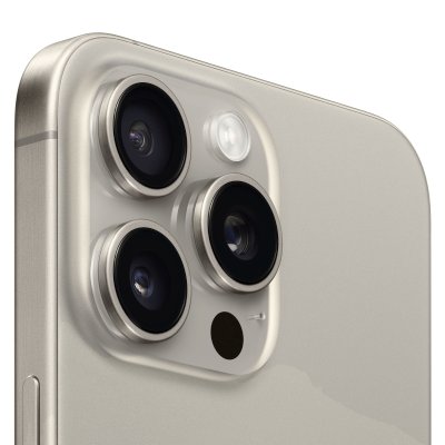 смартфон Apple iPhone 15 Pro Max 1TB Natural Titanium MU603ZA/A бежевый