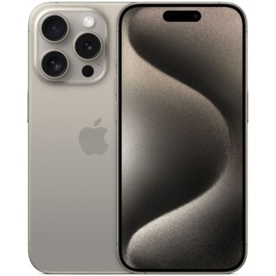 смартфон Apple iPhone 15 Pro Max 256GB Natural Titanium MU6R3J/A бежевый титан