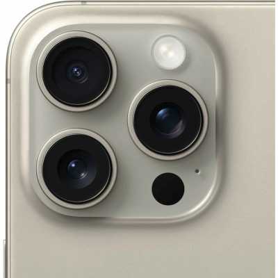 смартфон Apple iPhone 15 Pro Max 256GB Natural Titanium MU793KH/A бежевый титан