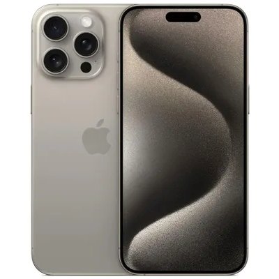 смартфон Apple iPhone 15 Pro Max 256GB Natural Titanium MV163CH/A бежевый титан