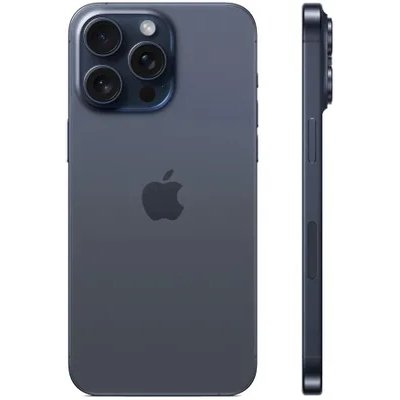 смартфон Apple iPhone 15 Pro Max 512GB Blue MU7F3AA/A синий титан